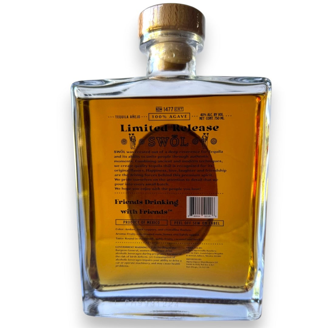 SWOL Anejo Tequila (750ML)